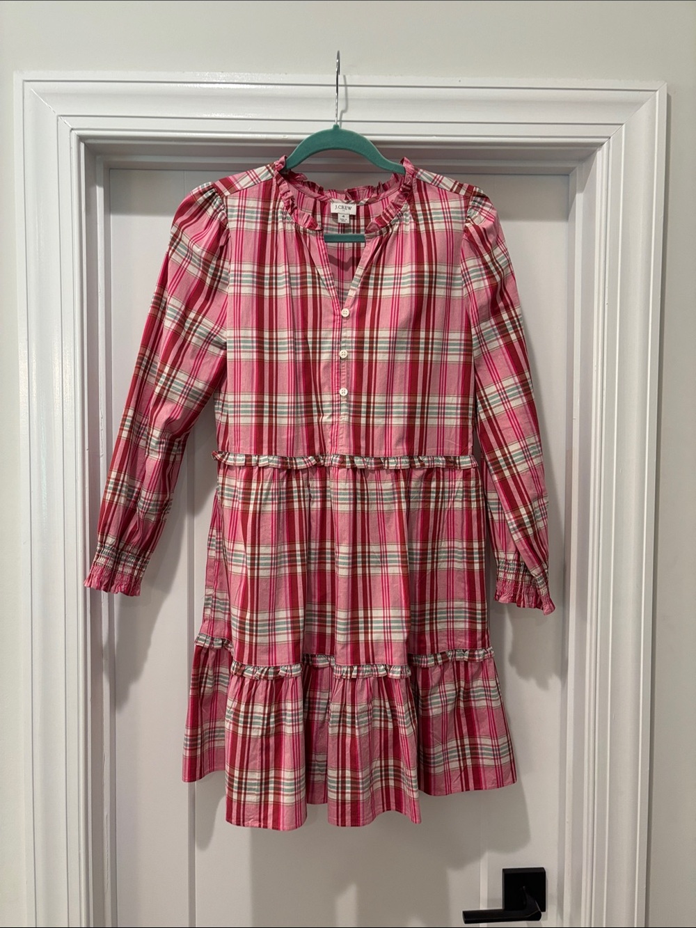 J. Crew women’s Plaid dress